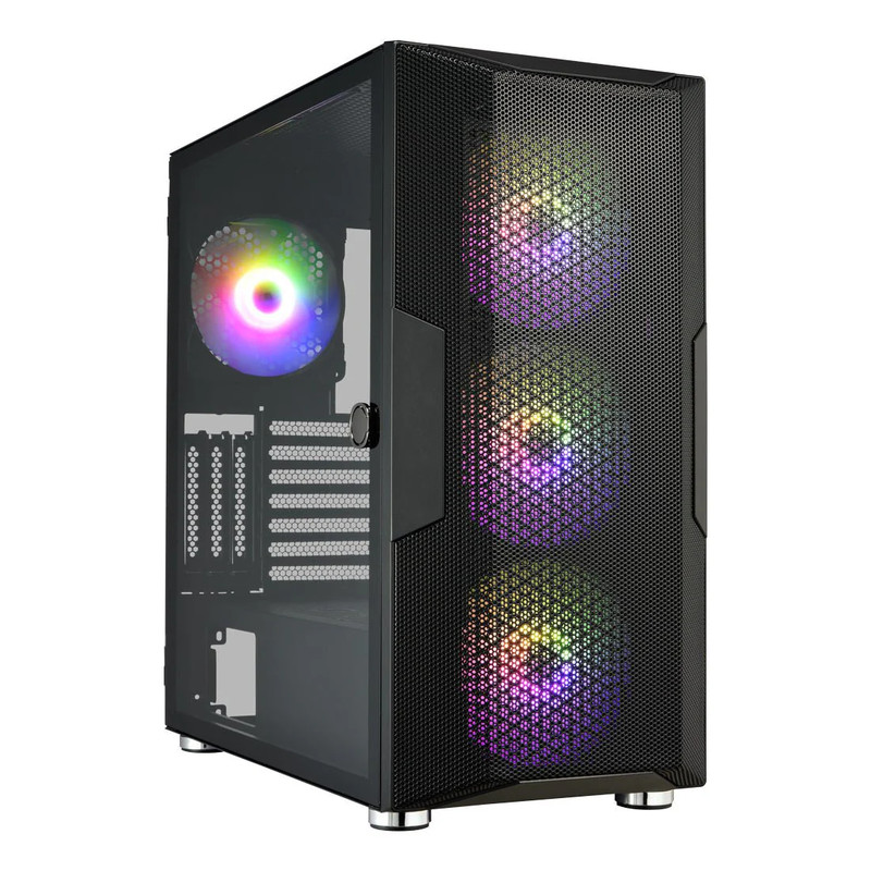 FSP CUT592 E-ATX Full Tower Case - Black - صندوق
